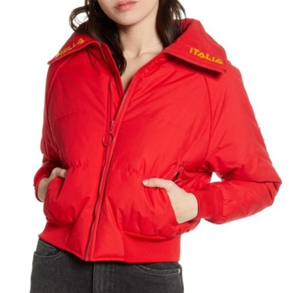 FILA USA Maiko Puffer Jacket Woman’s M - Picture 4 of 6